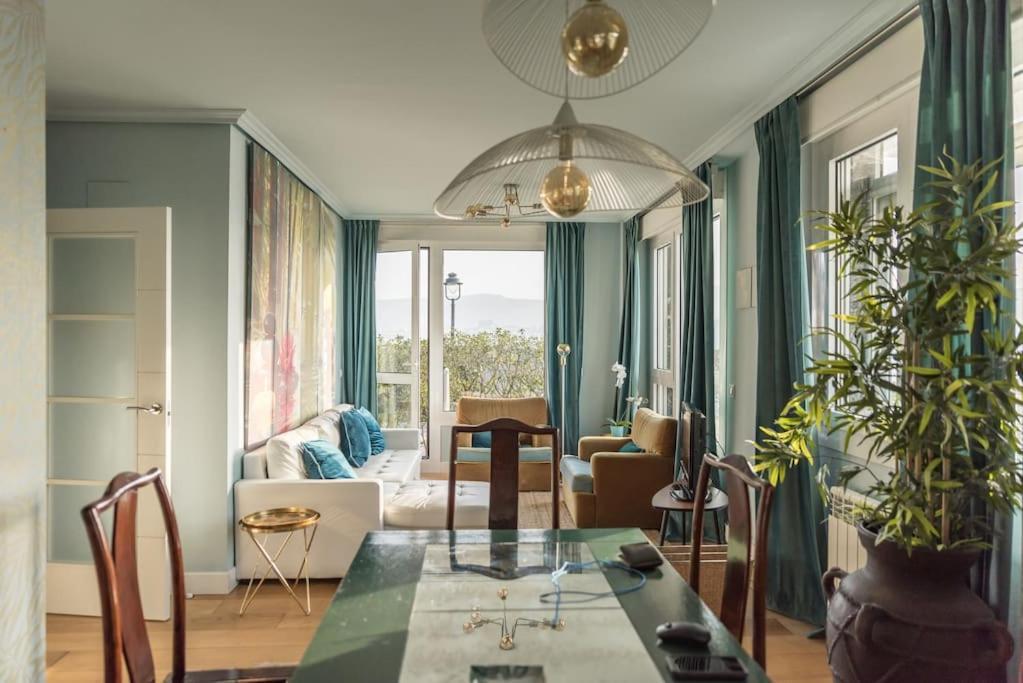 Flat With 160 M Of Garden, Sea Views Bilbao-Getxo Apartamento Exterior foto